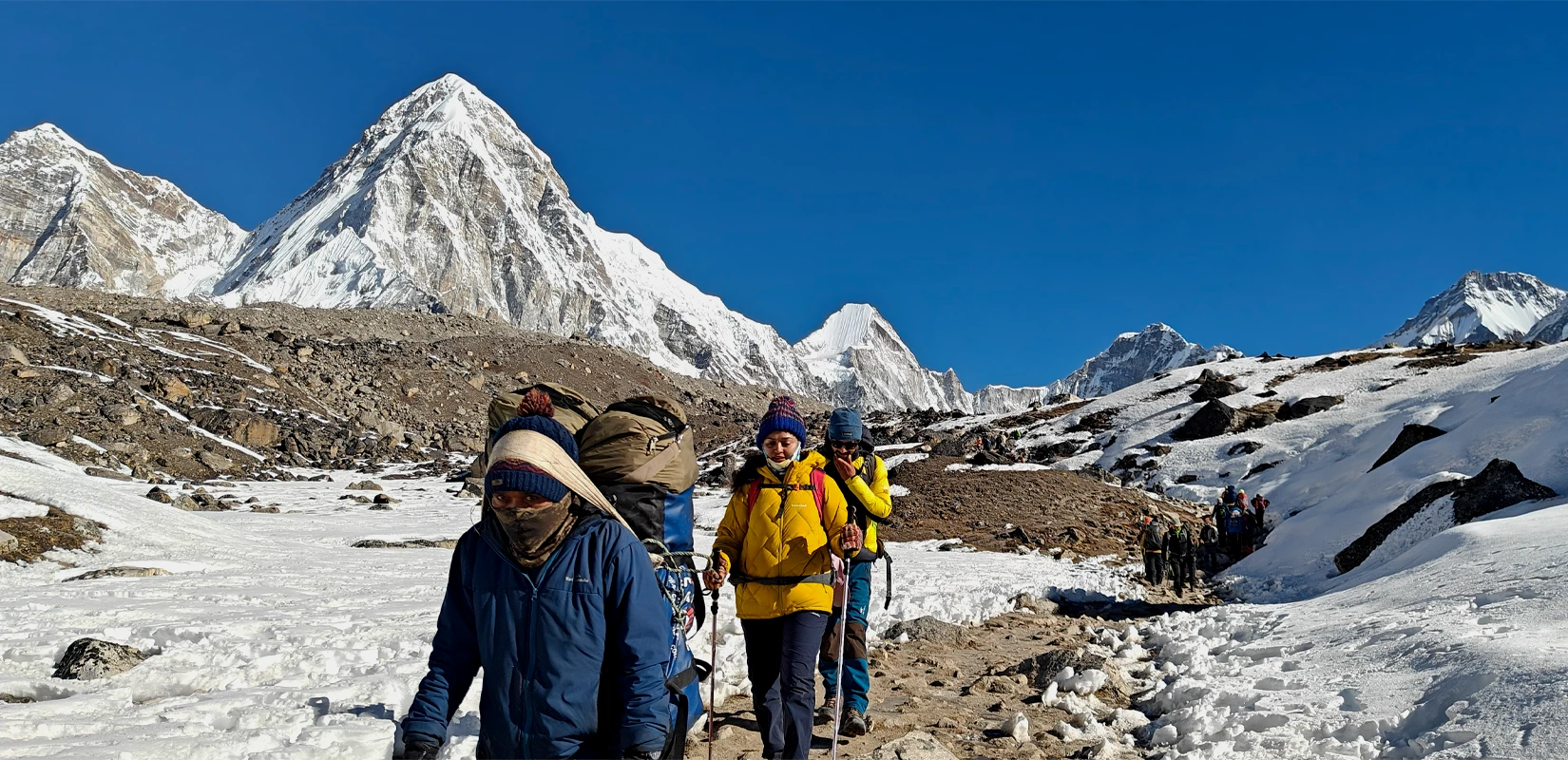 Trek au camp de base de l’Everest - retour en hélicoptère