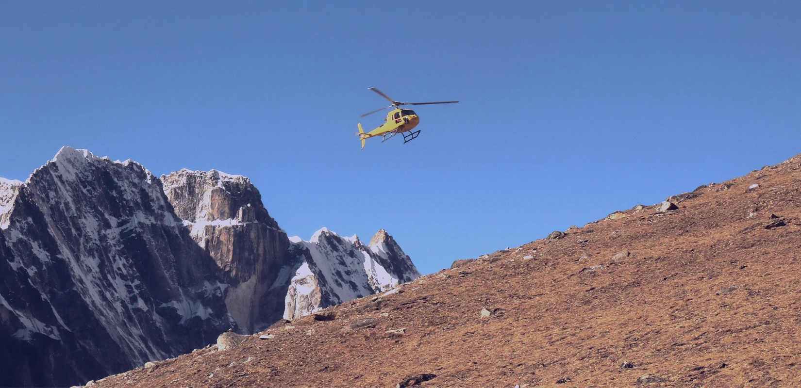Survol de l’Everest en hélicoptère